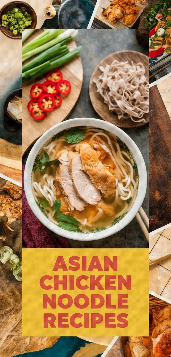 A photo of Asian Chicken Recipes With Noodles