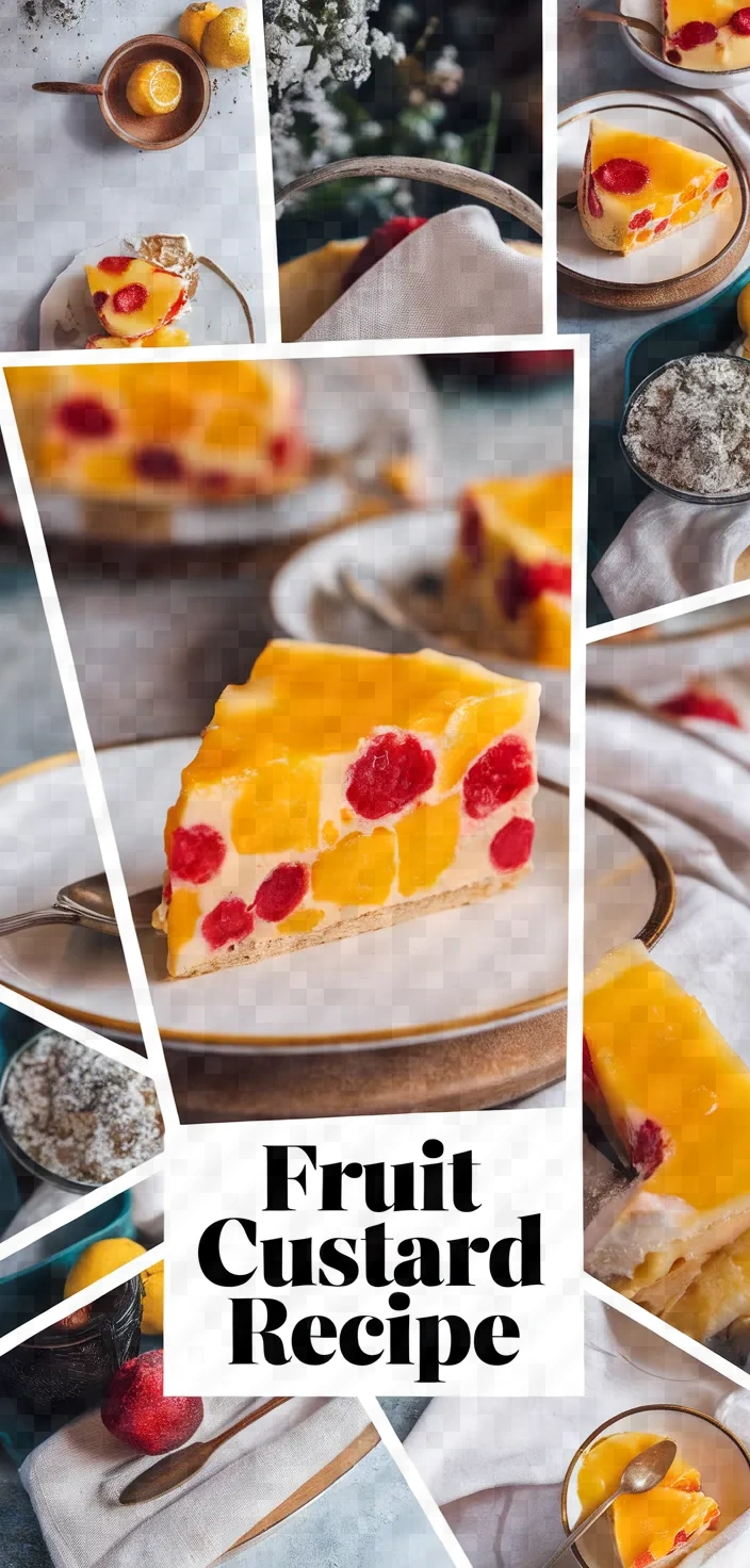 A photo of Fruit Custard Recipe