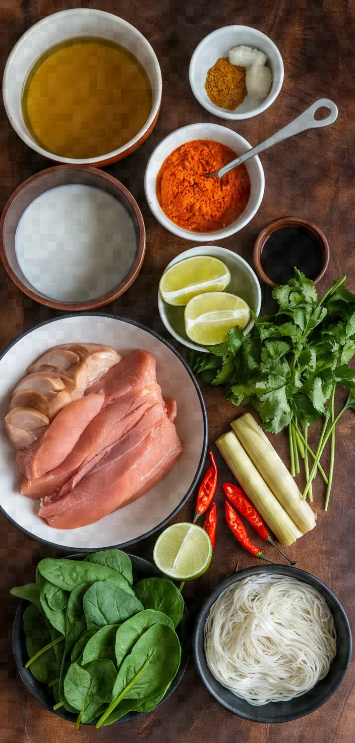 Ingredients photo for Thai Soup Recipe