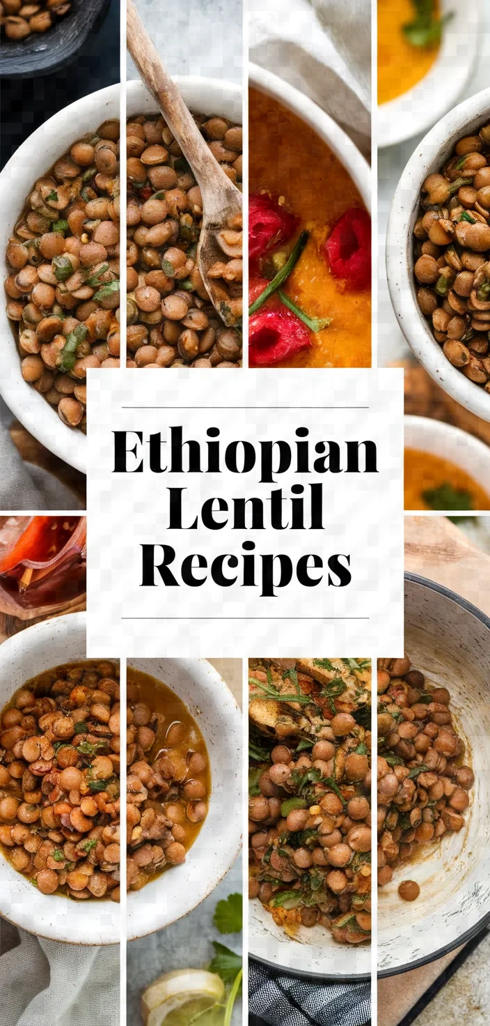 A photo of Ethiopian Lentil Recipes