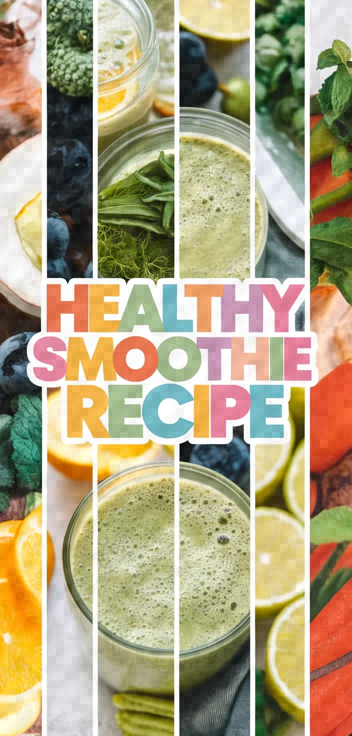 A photo of Healthy Green Smoothie Recipe