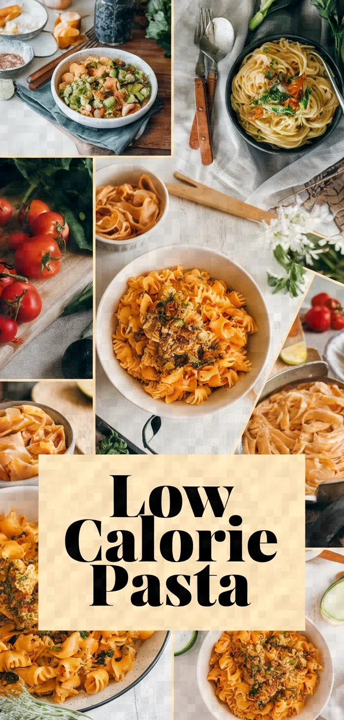 A photo of Low Calorie Pasta Recipes