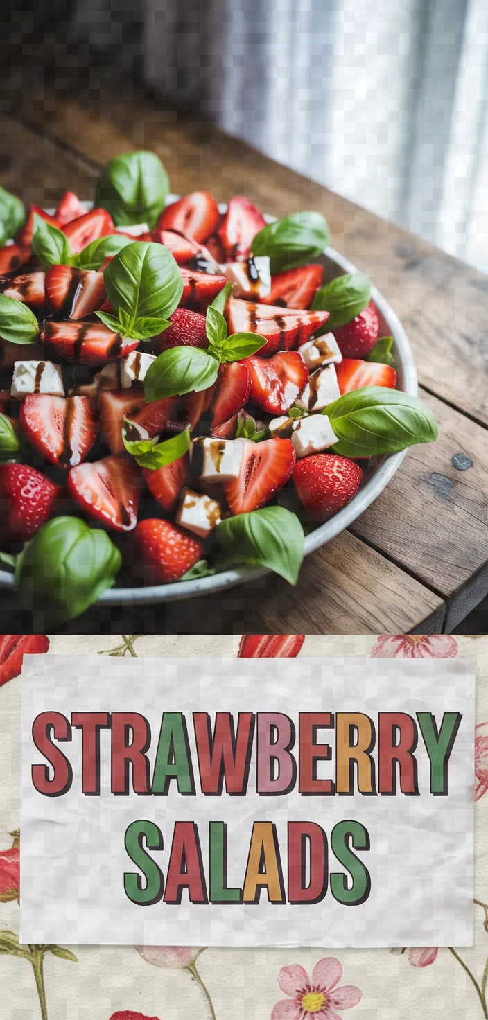 A photo of Strawberry Salads Recipe