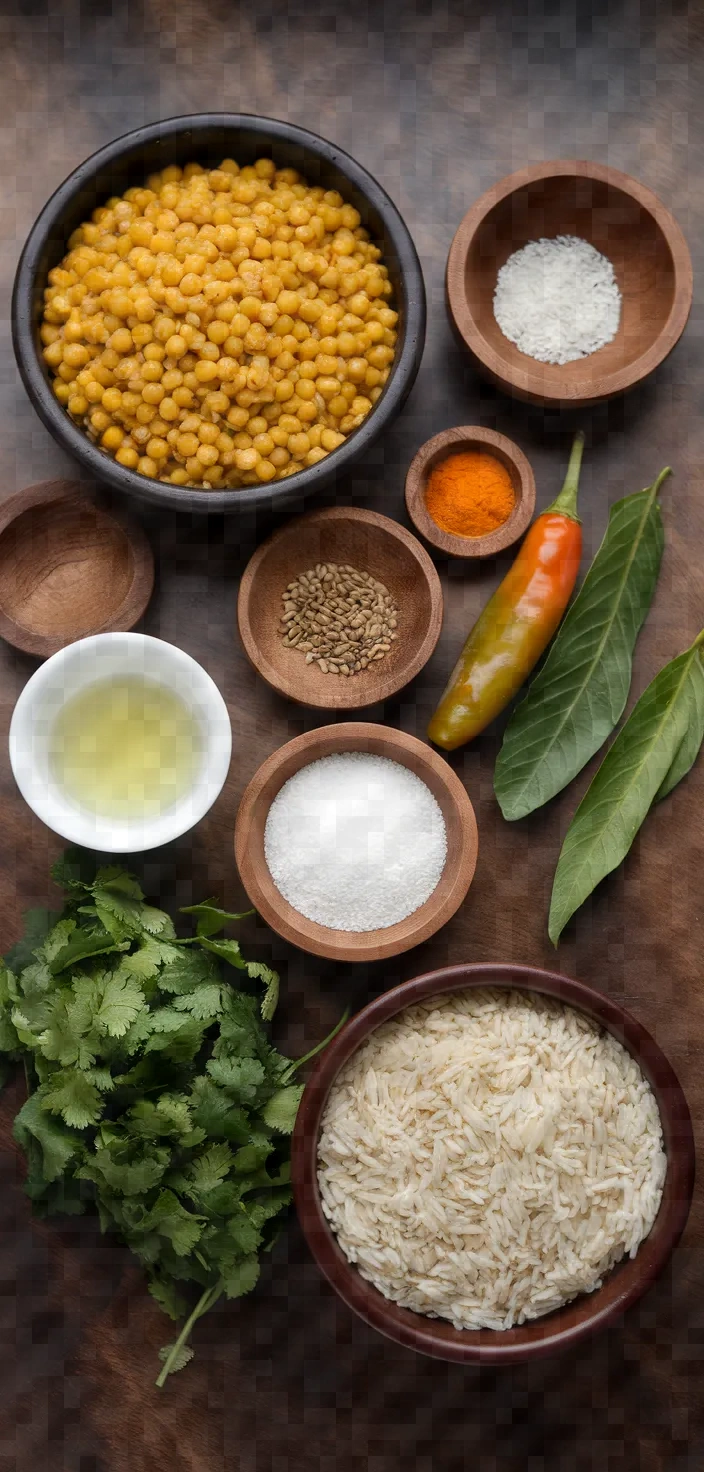 Ingredients photo for Dal Khichdi Recipe