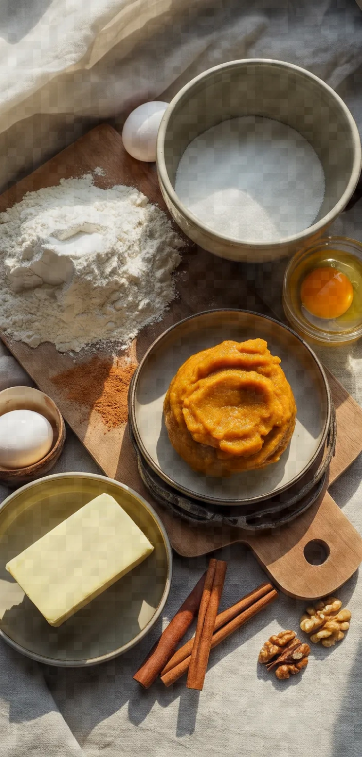 Ingredients photo for Fall Cakes Recipe