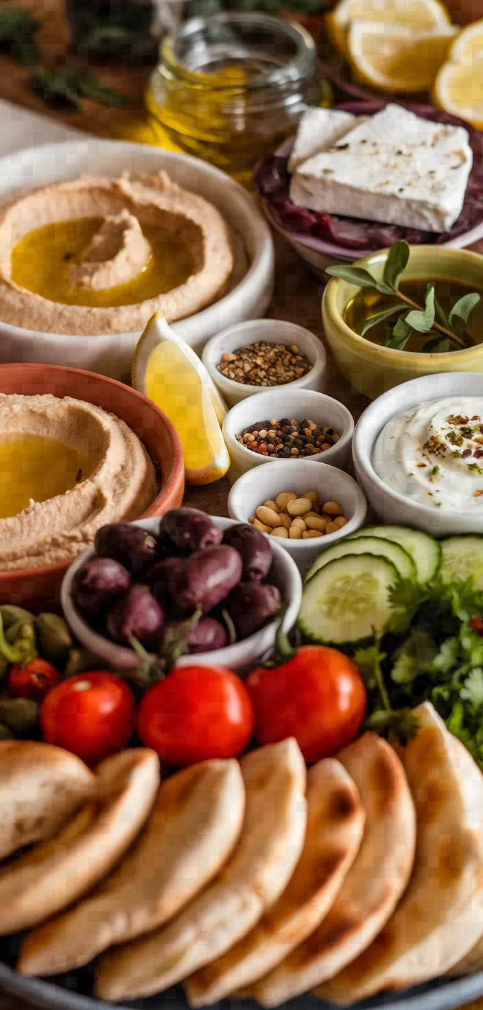 Ingredients photo for Greek Appetizers Recipe