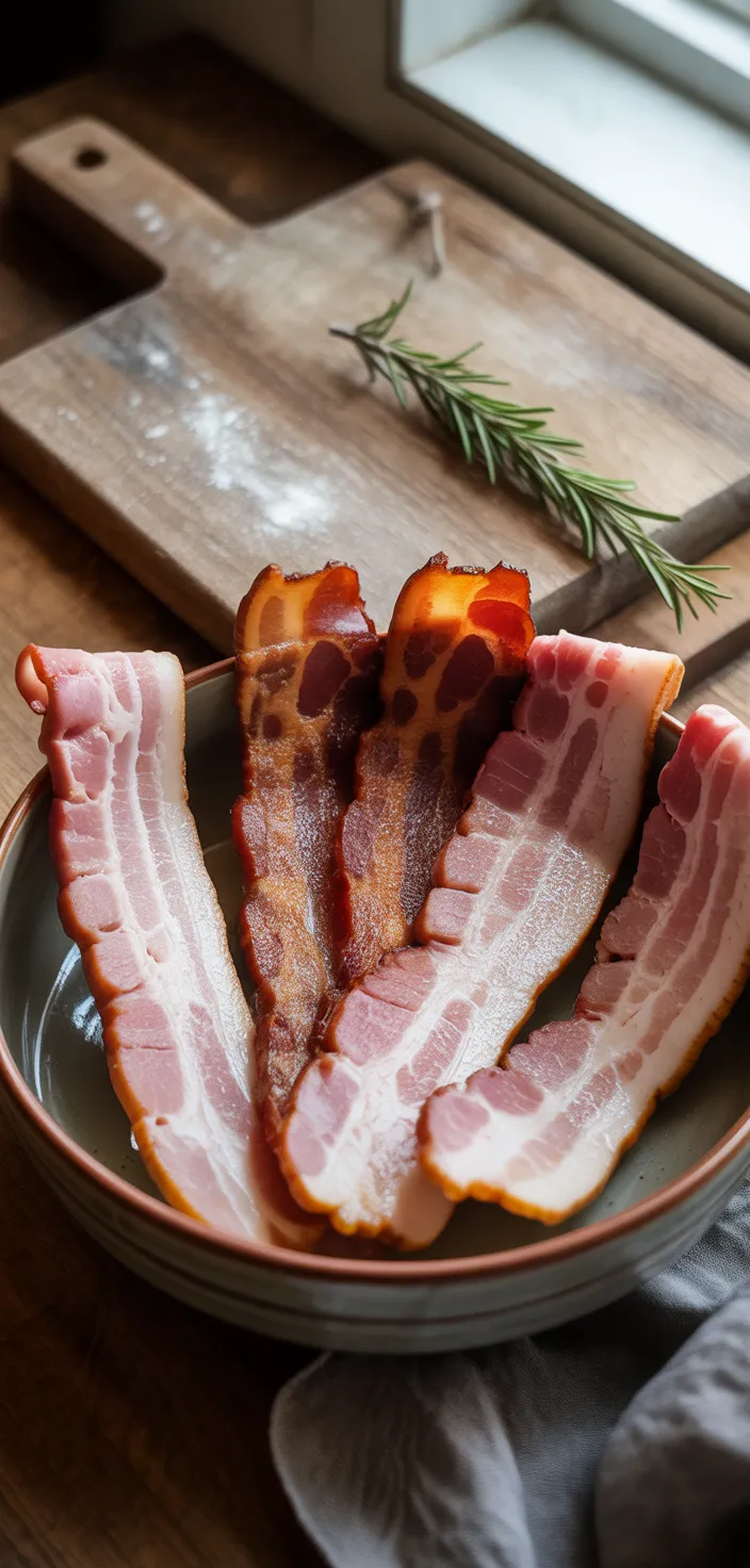 Ingredients photo for Air Fryer Bacon (Best Crispy Bacon!) Recipe