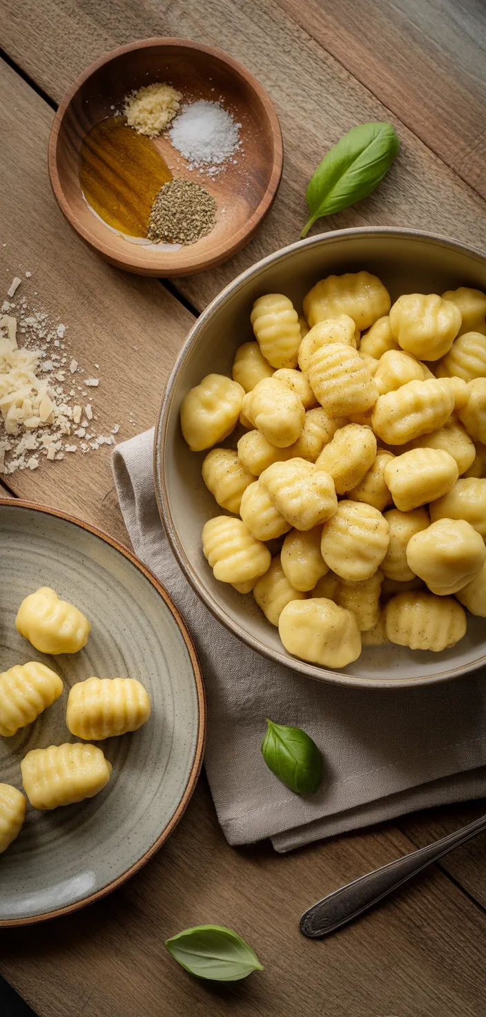 Ingredients photo for Air Fryer Gnocchi Recipe