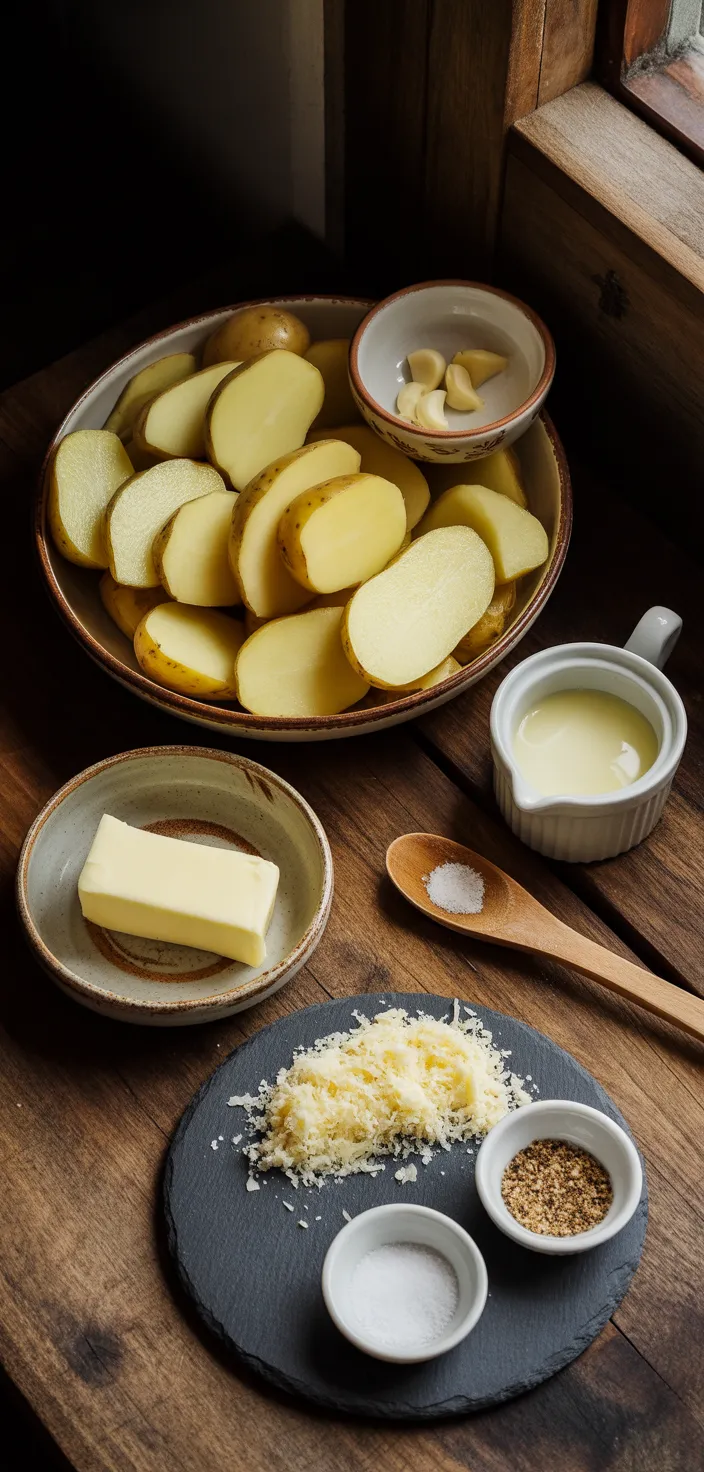 Ingredients photo for Delmonico Potatoes Recipe