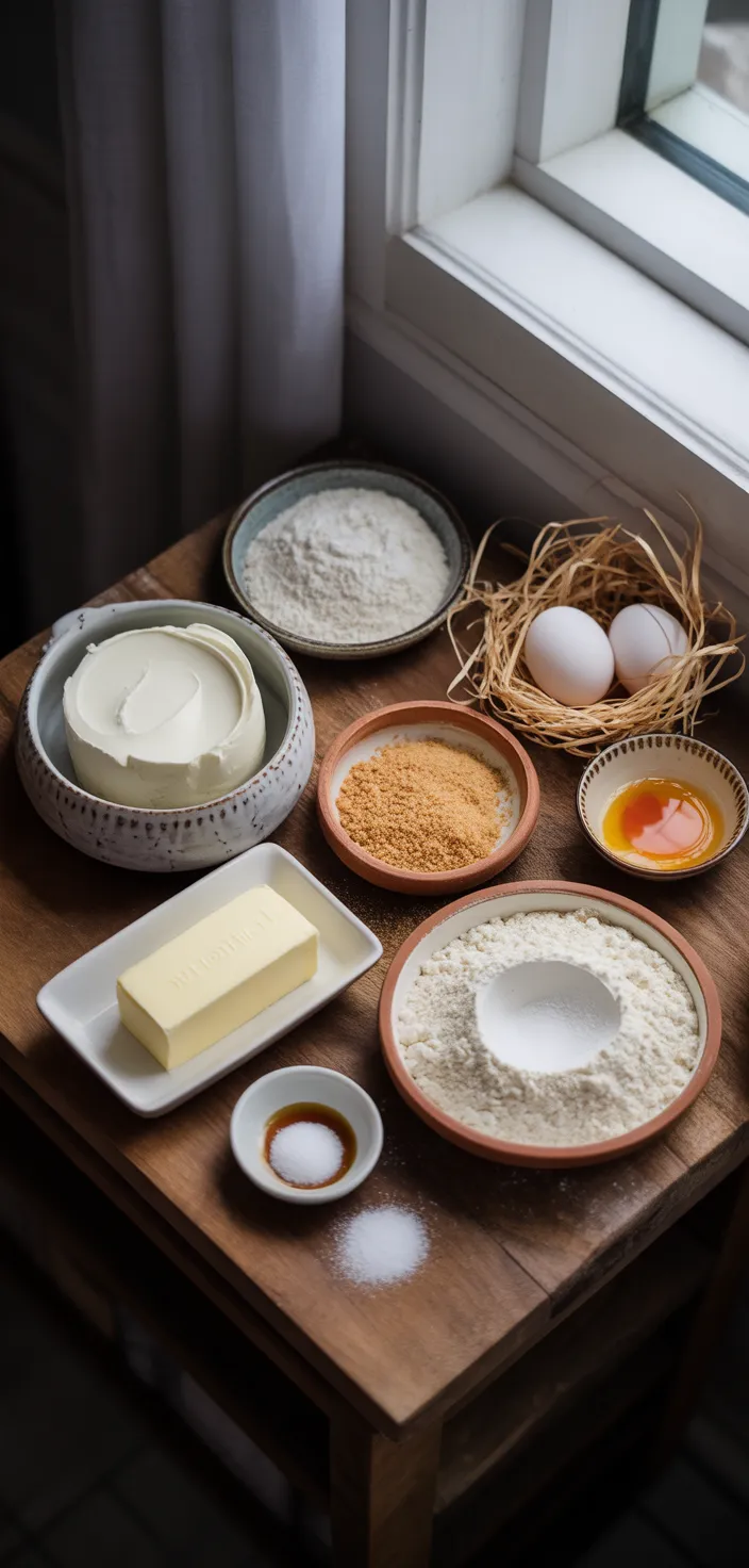 Ingredients photo for Fluffy Keto Cream Cheese Cookies Recipe