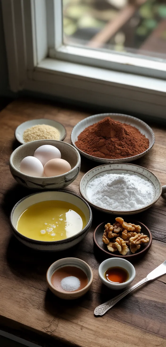 Ingredients photo for Keto Brownies (Award Winning Recipe!)
