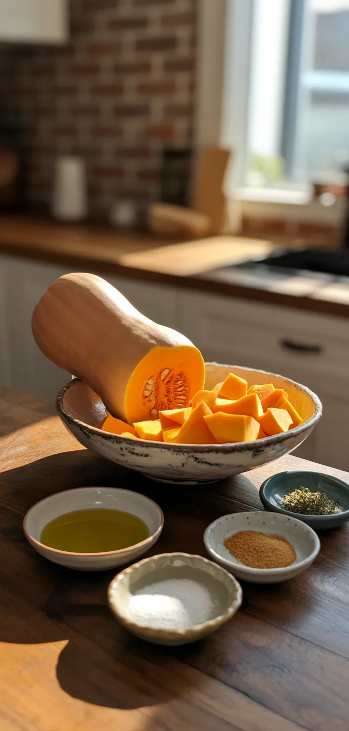 Ingredients photo for Roasted Butternut Squash Recipe