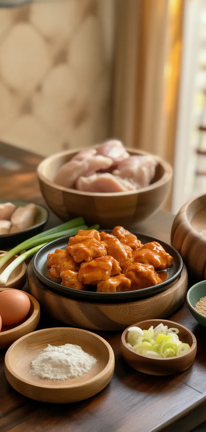 Ingredients photo for Best Instant Pot Orange Chicken (Panda Express Copycat) Recipe