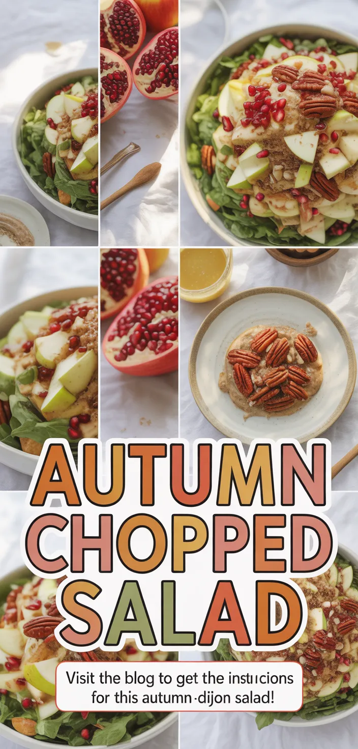 A photo of Autumn Chopped Salad Recipe