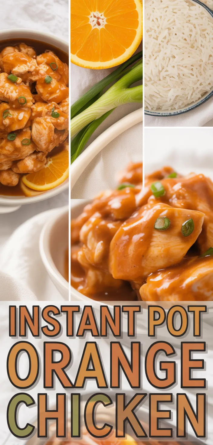 A photo of Best Instant Pot Orange Chicken (Panda Express Copycat) Recipe
