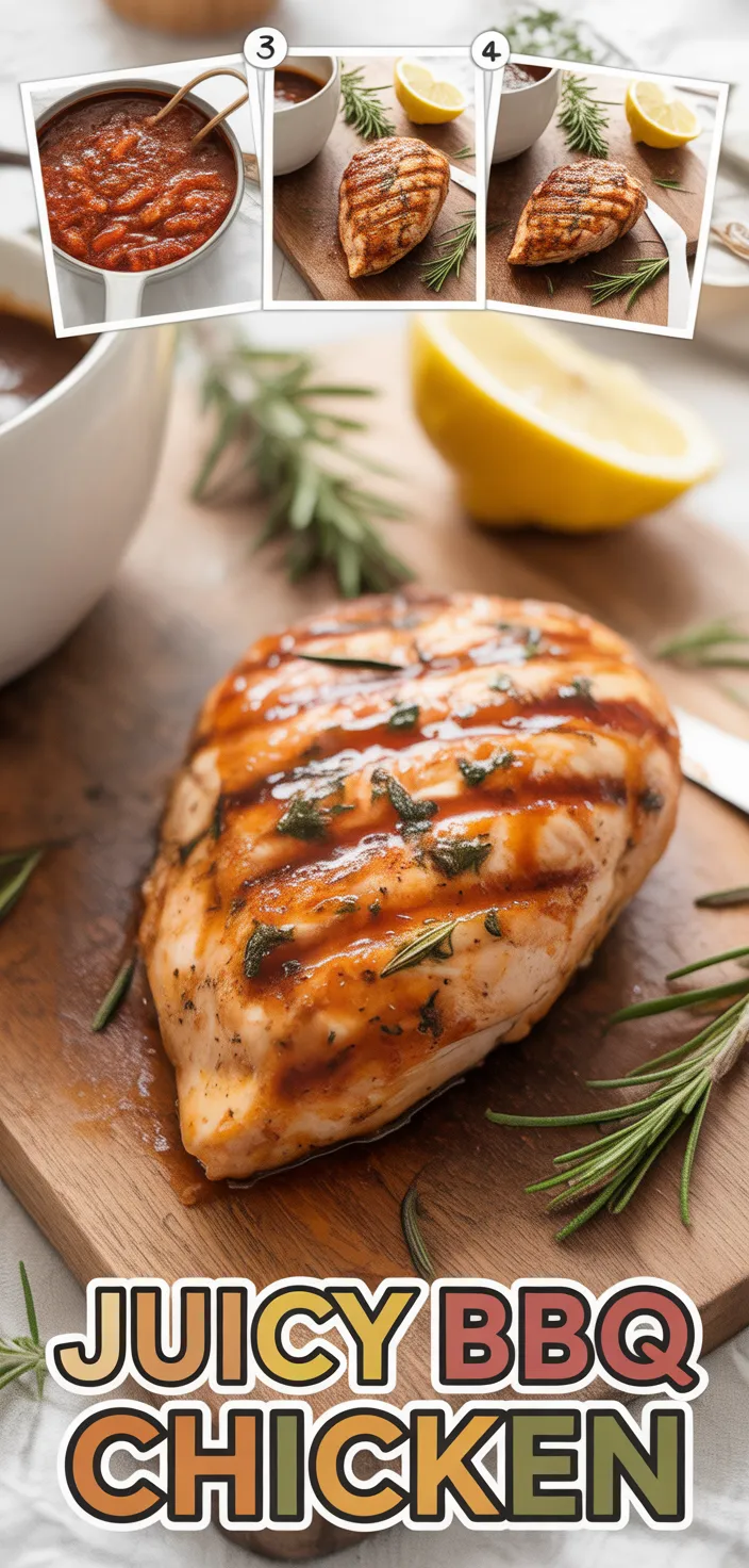 A photo of FAMILY FAVORITE! THE BEST EASY JUICY BBQ CHICKEN Recipe