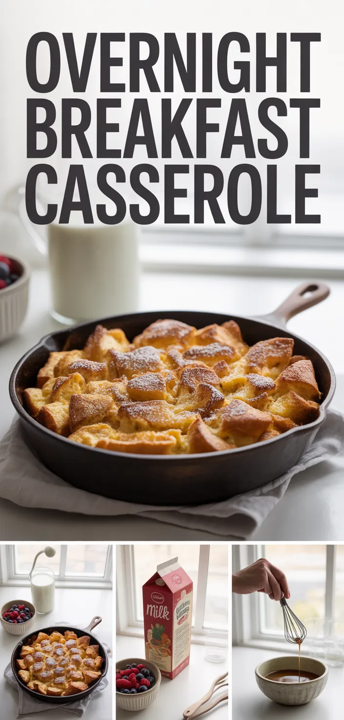 A photo of Overnight Breakfast Casserole Recipe