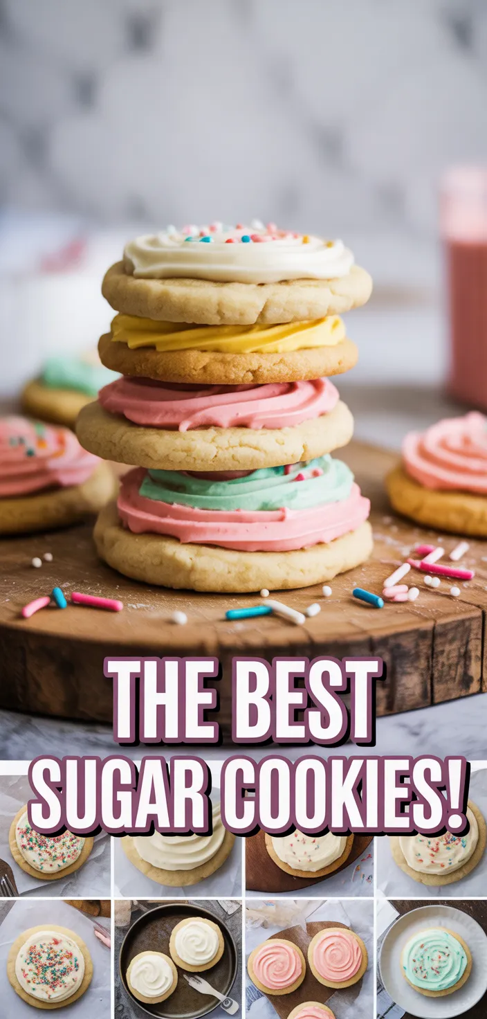 A photo of The BEST Sugar Cookies! Recipe