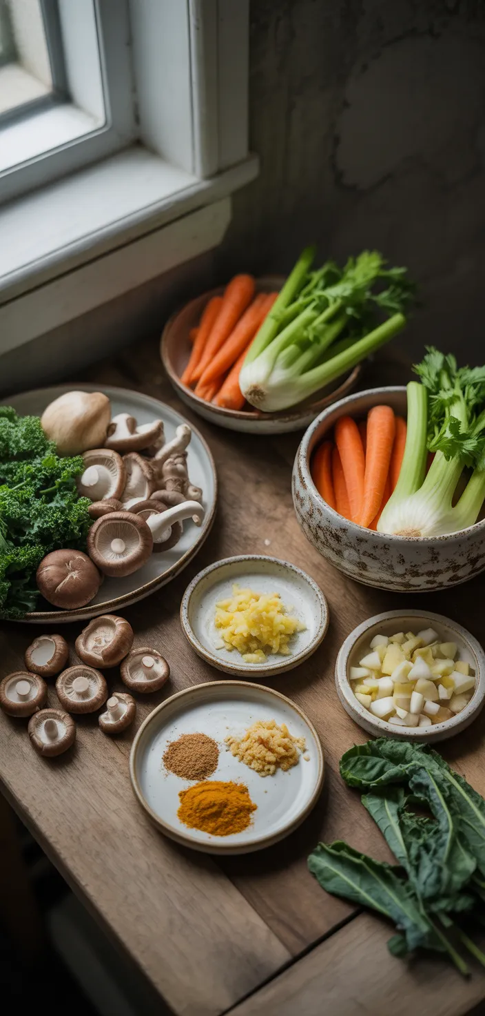 Ingredients photo for Healing Warming Soup  Recipe