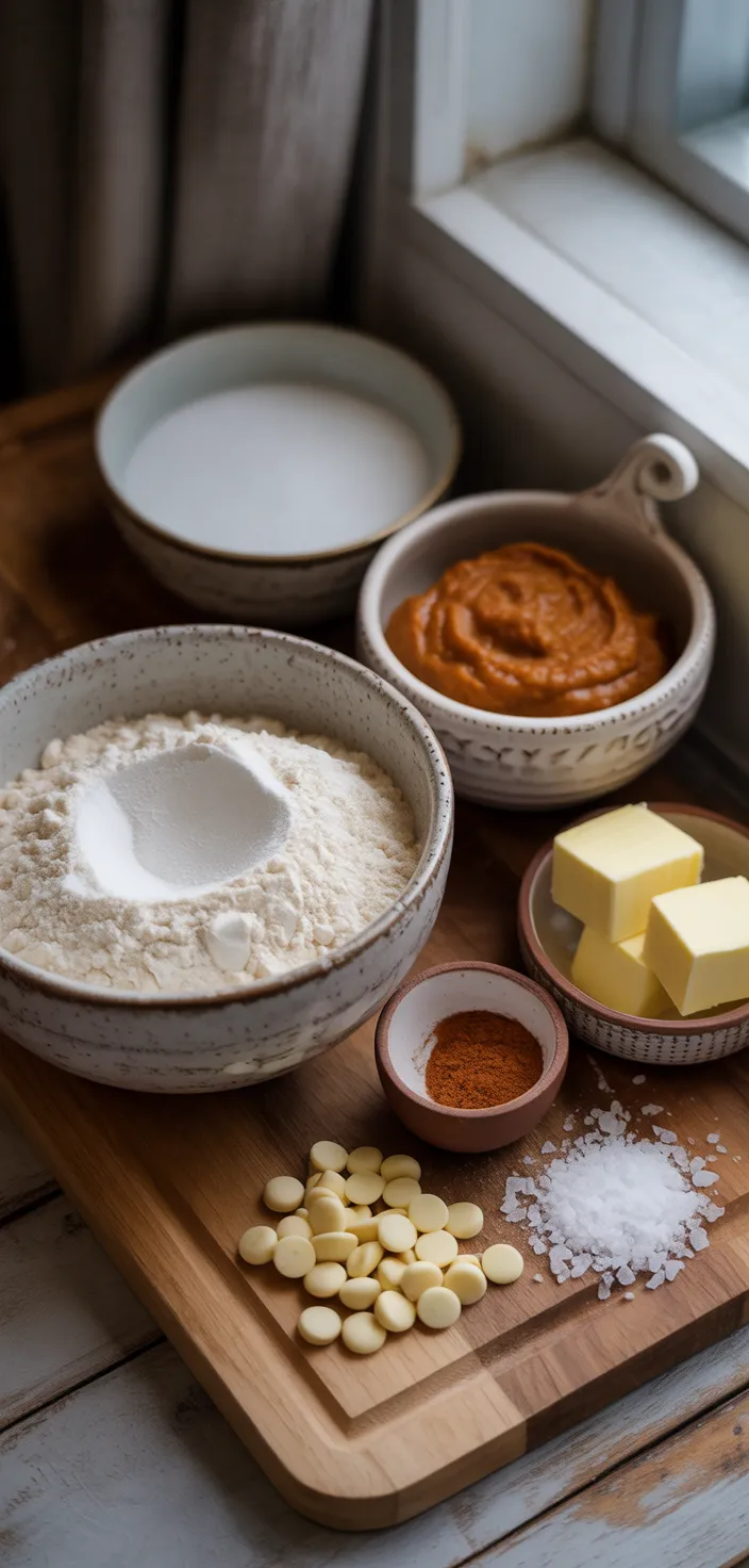 Ingredients photo for Pumpkin Spice Cookies Recipe