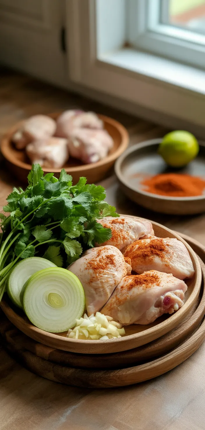 Ingredients photo for Slow Cooker Cilantro Lime Chicken Recipe