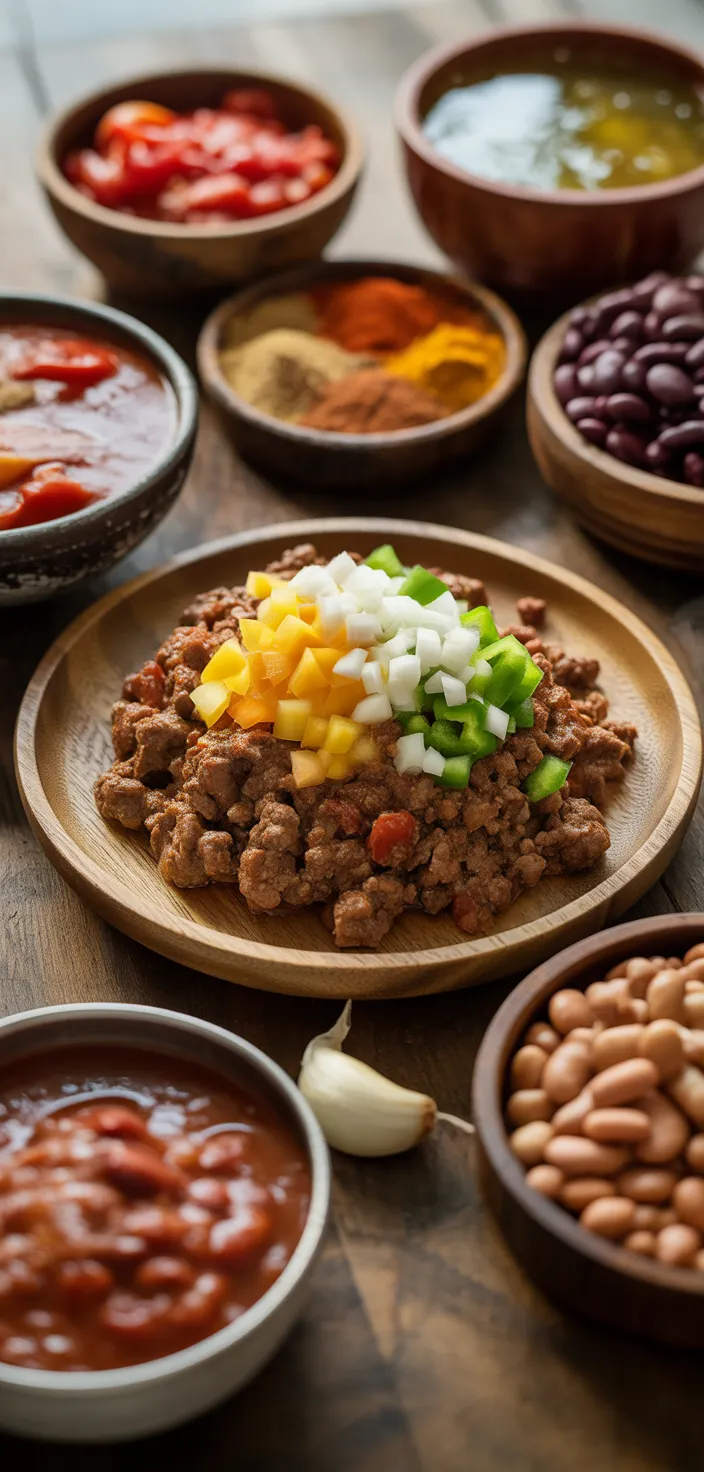 Ingredients photo for The Best Chili Recipe