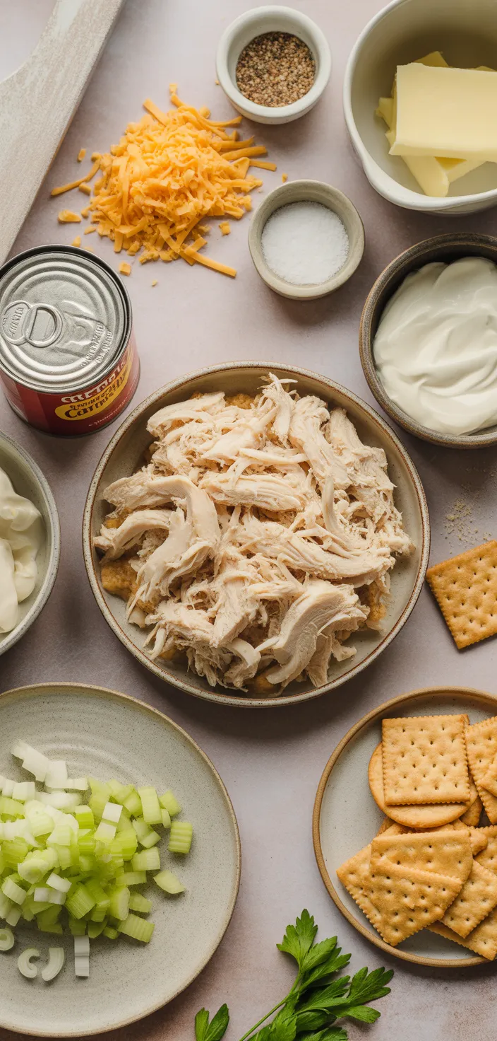 Ingredients photo for Ultimate Comfort Food: Chicken Casserole Recipe