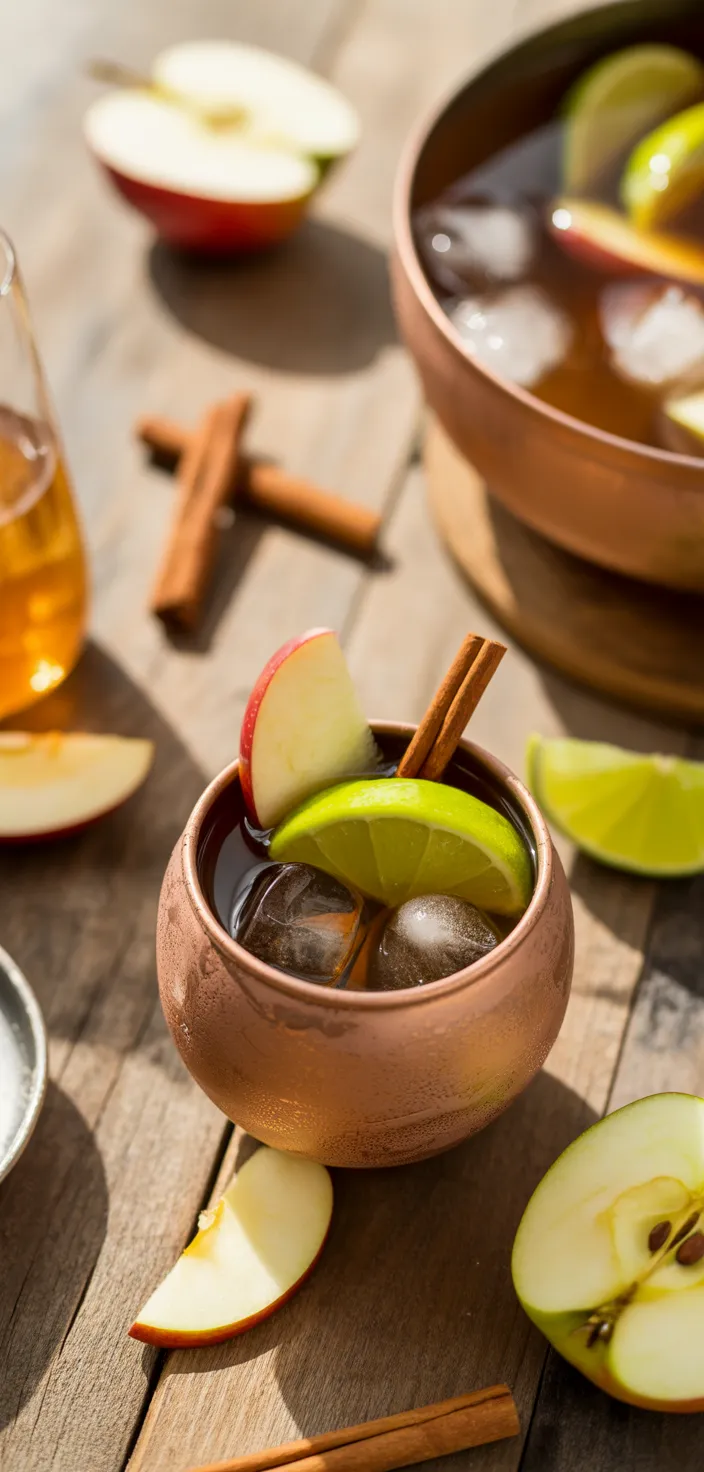 Ingredients photo for Apple Cider Moscow Mule Recipe