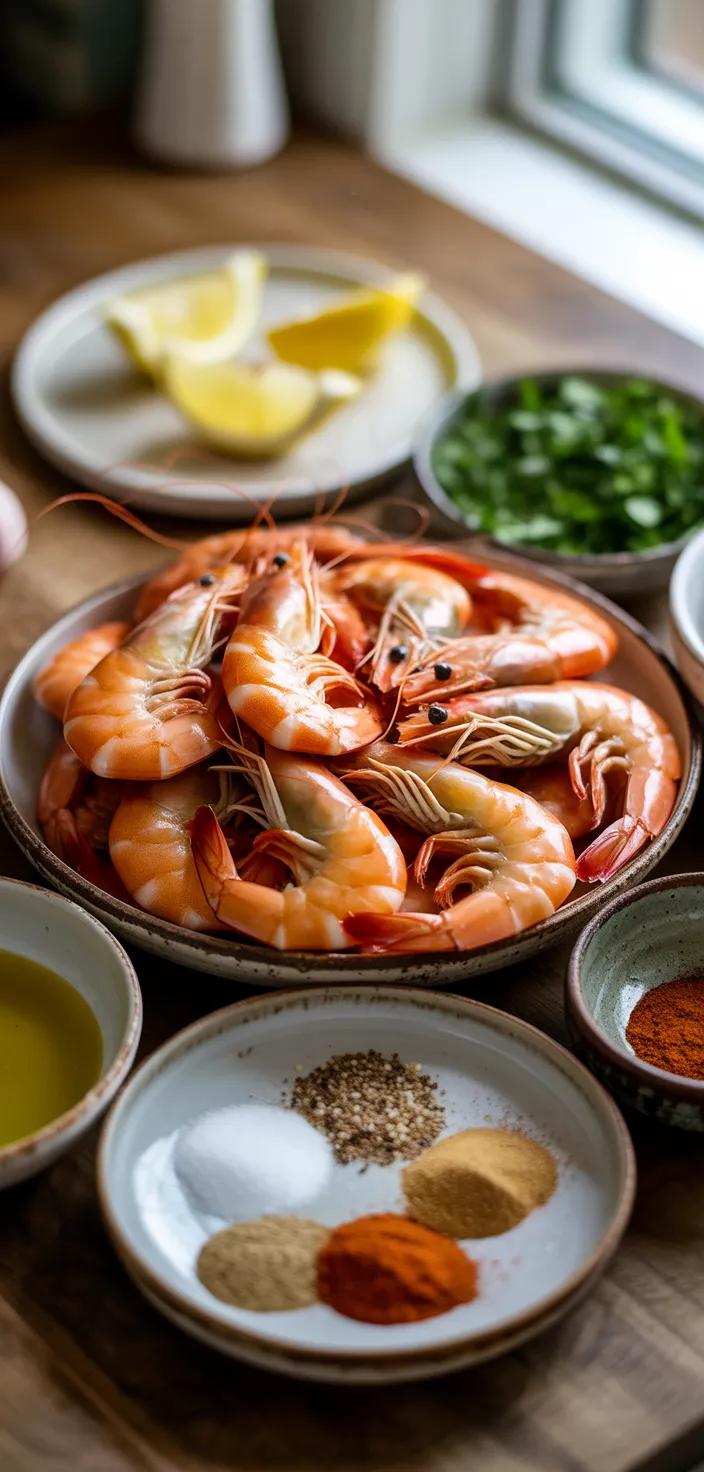 Ingredients photo for Best Air Fryer Shrimp Recipe