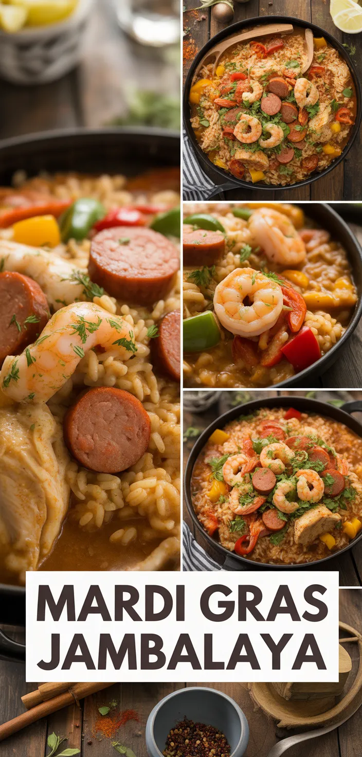 A photo of Best Jambalaya Recipe For Mardi Gras!