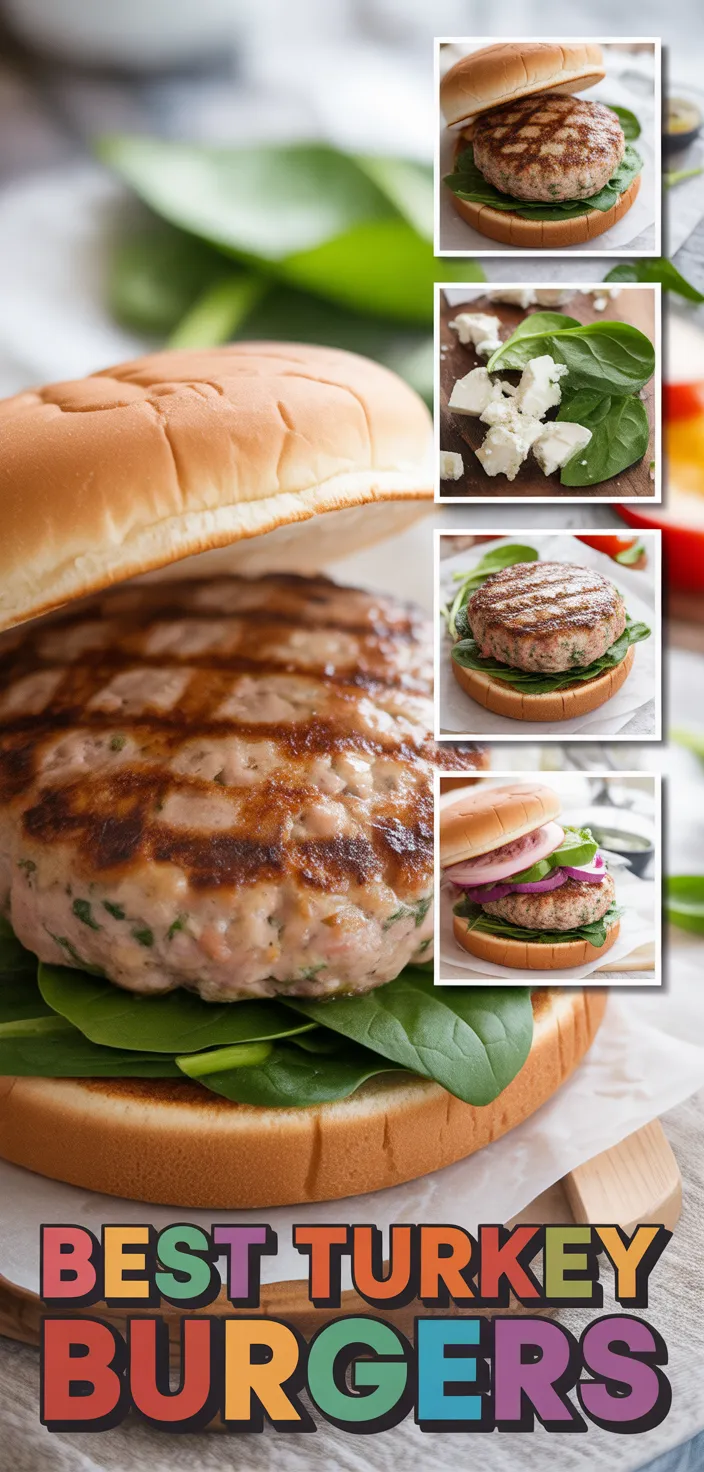 A photo of Best Turkey Burgers Recipe