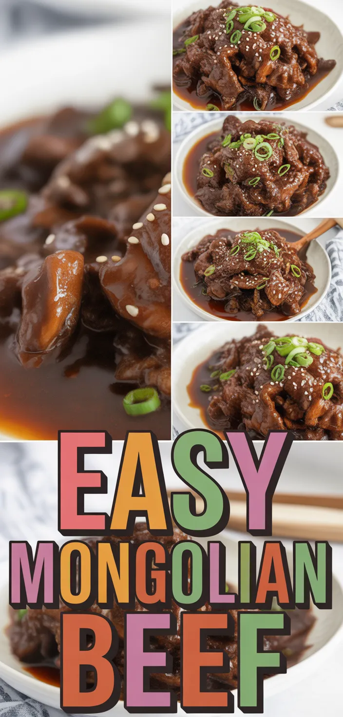 A photo of Easy Mongolian Beef Recipe