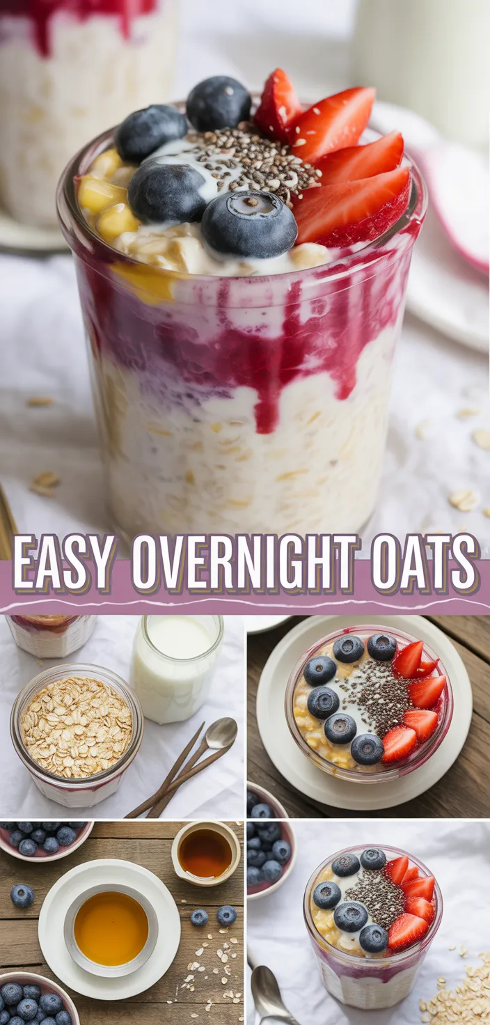 A photo of Easy Overnight Oats Recipe