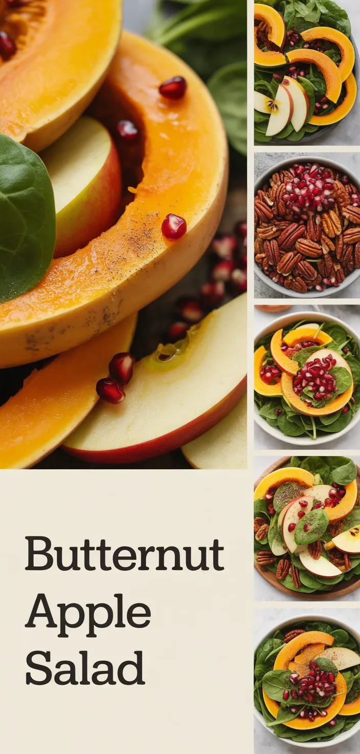 A photo of Fall Harvest Salad With Butternut Squash And Apple Recipe