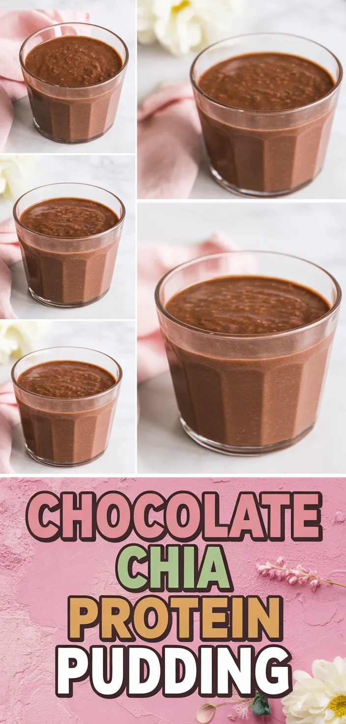 A photo of High Protein Chocolate Chia Seed Pudding That's Easy To Make! Recipe