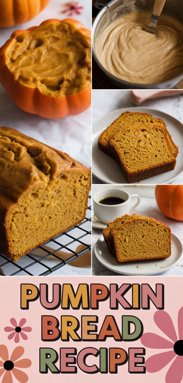 A photo of Pumpkin Bread Recipe