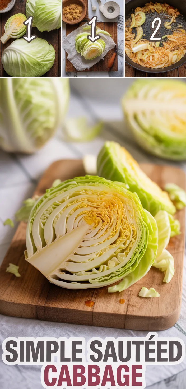 A photo of Simple Sautéed Cabbage Recipe