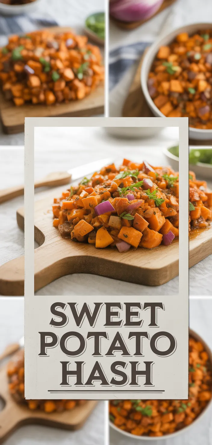 A photo of Sweet Potato Breakfast Hash (Easy & Healthy!) Recipe