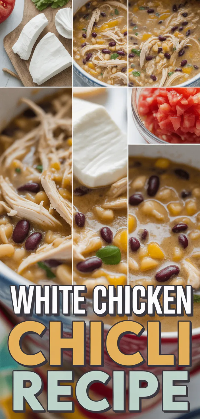 A photo of White Chicken Chili Recipe