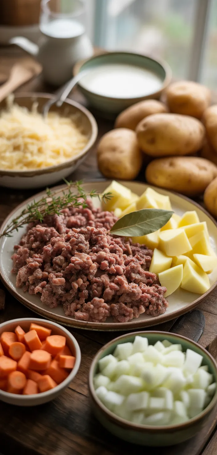 Ingredients photo for Shepherd’s Pie Recipe