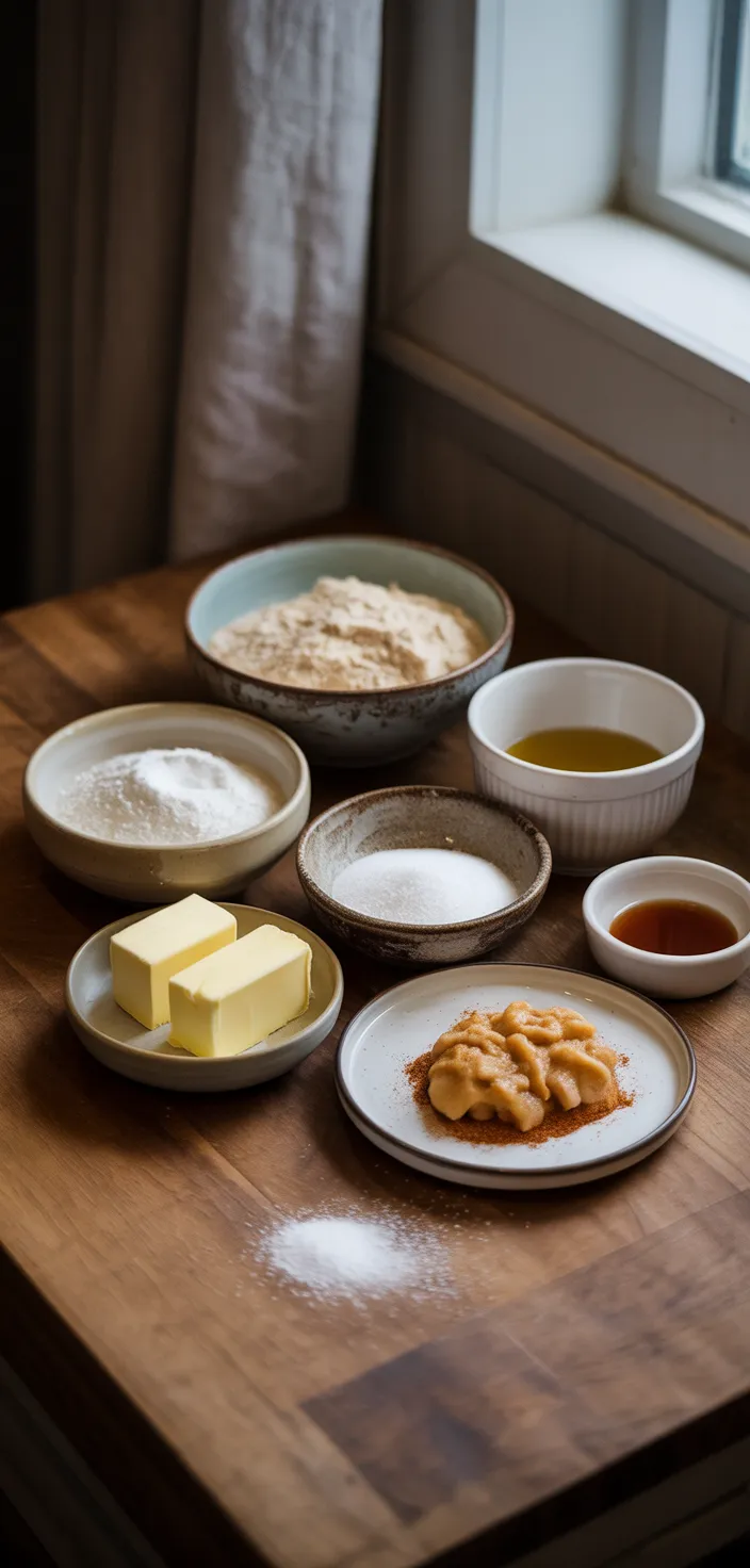 Ingredients photo for Apple Cider Cookies (Soft And Chewy Cookie Recipe)