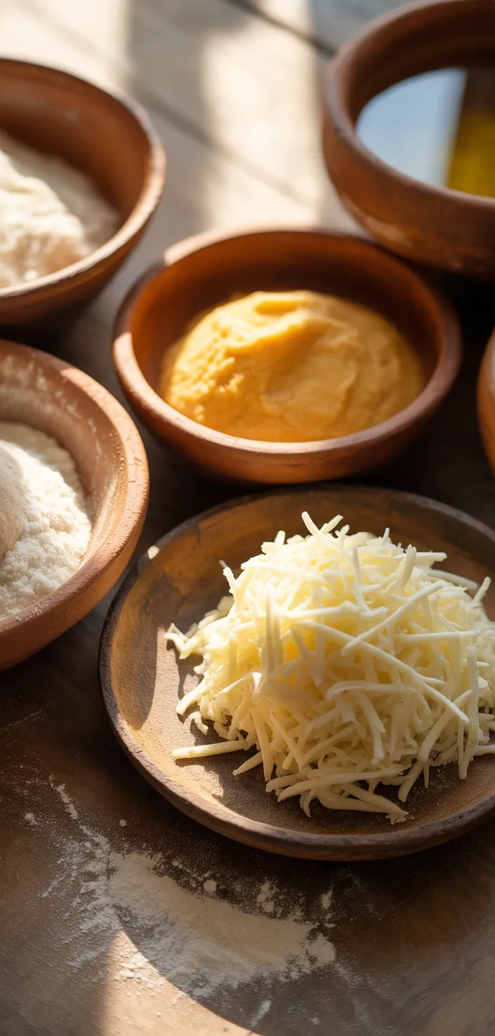 Ingredients photo for Best Arepas Con Queso Recipe