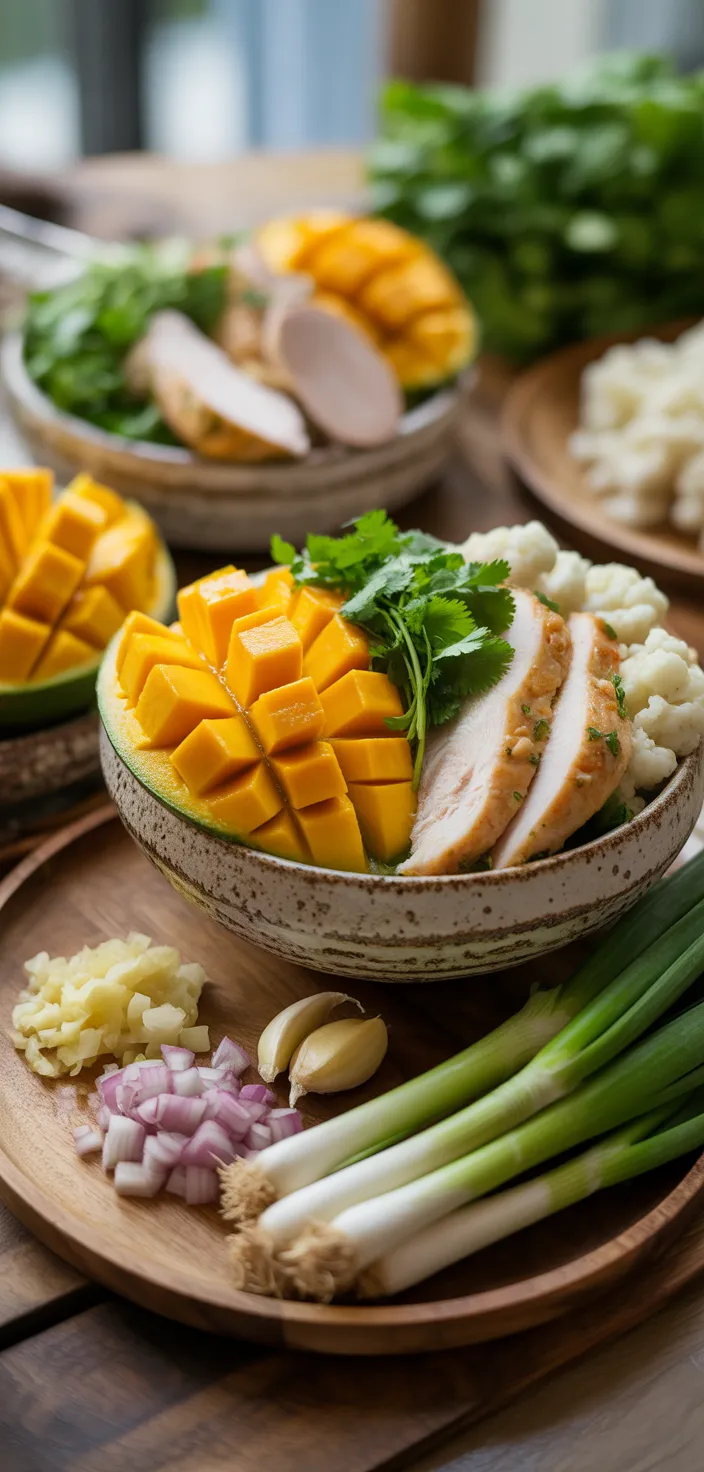Ingredients photo for Cilantro Lime Mango Chicken (AIP & Paleo)  Recipe