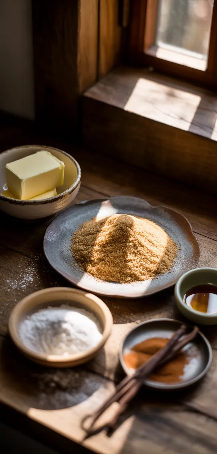 Ingredients photo for Cinnamon Brown Sugar Frosting Recipe