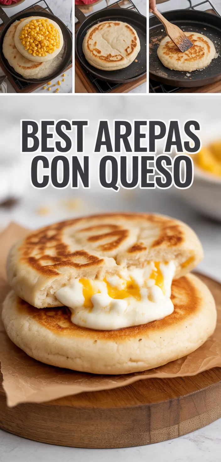 A photo of Best Arepas Con Queso Recipe