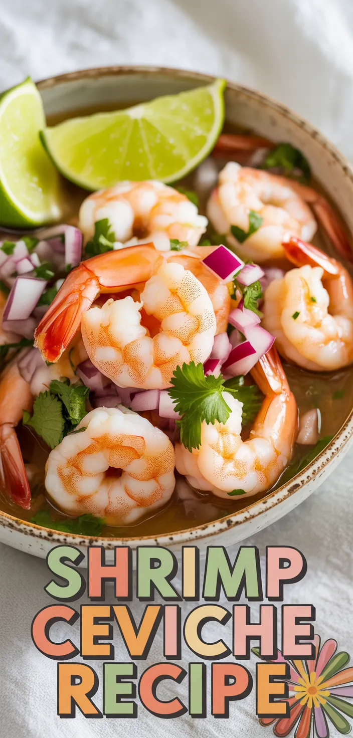 A photo of Shrimp Ceviche Recipe