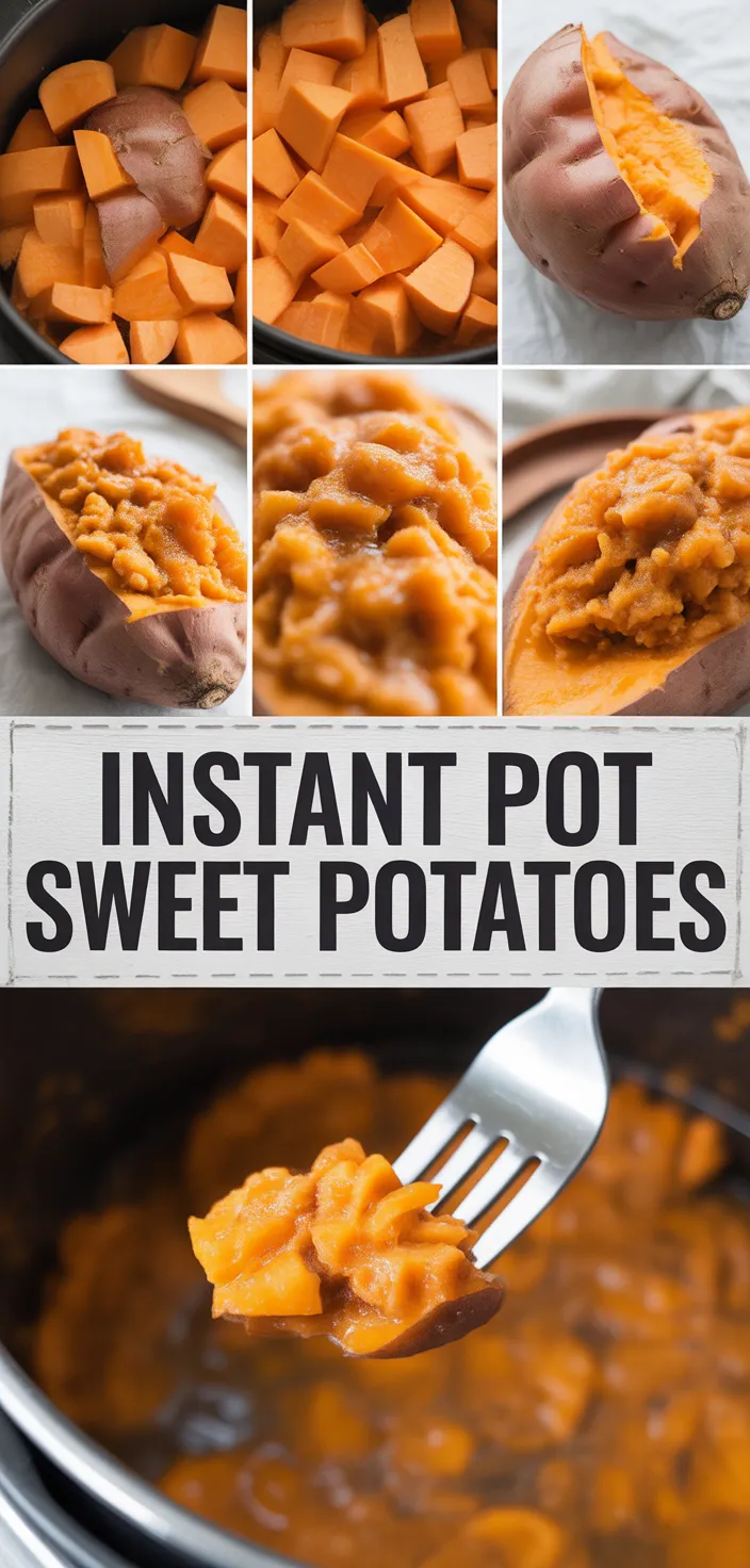 A photo of Sweet Potatoes In The Instant Pot Recipe