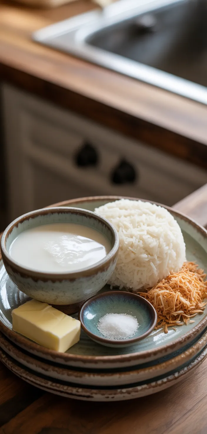 Ingredients photo for Easy Coconut Jasmine Rice Recipe