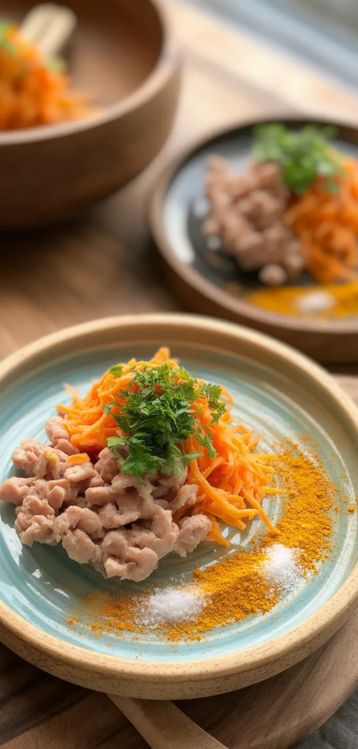 Ingredients photo for Sweet Potato Chicken Poppers Recipe