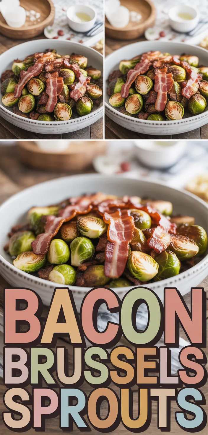 A photo of Bacon Brussels Sprouts Recipe